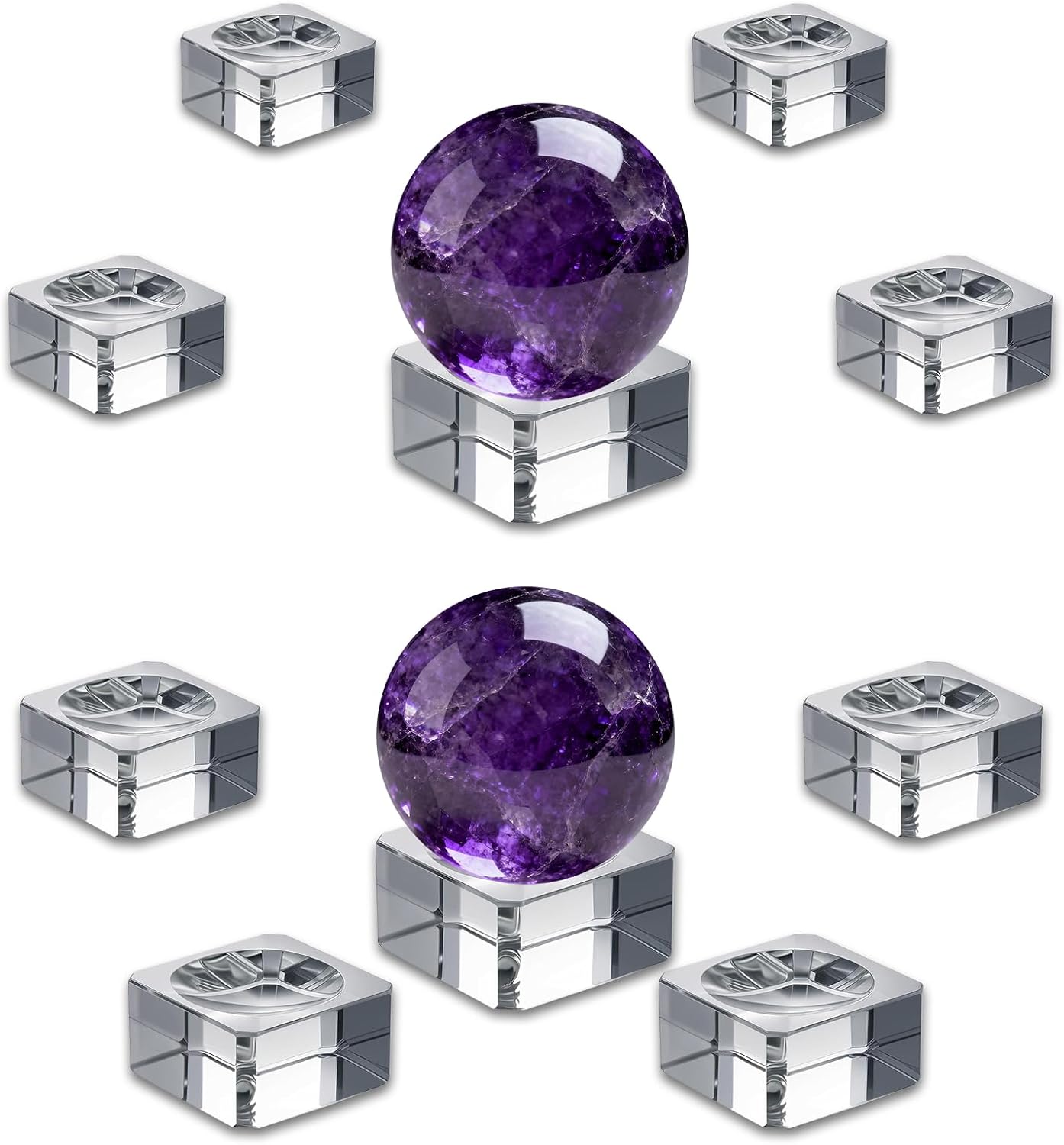 GeryVtee Crystal Ball Stands Review: Best for Displaying Garden Rocks, Minerals & Spheres