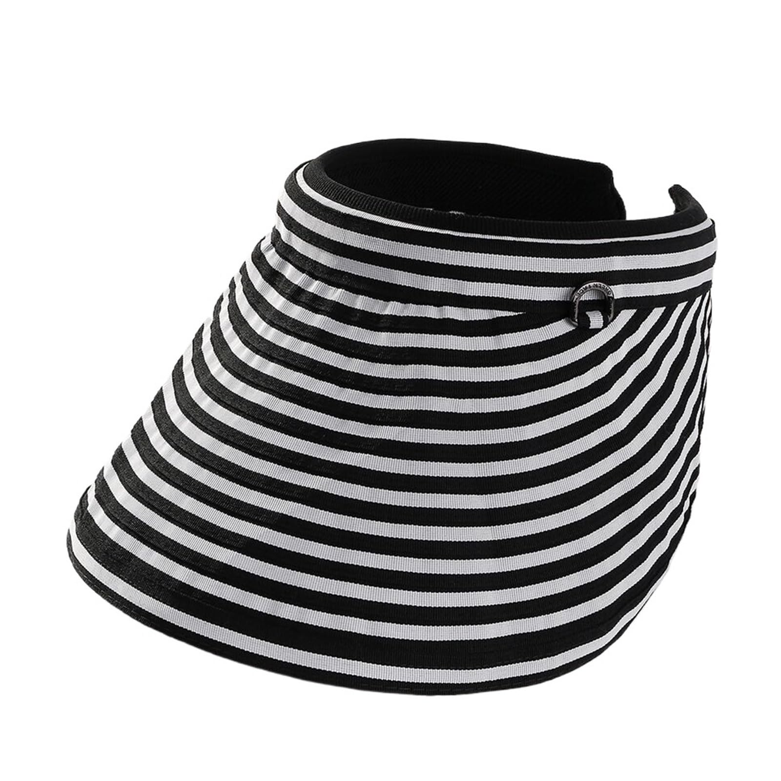 Chapeaux de paille pour femmes : grand chapeau de soleil de plage pliable