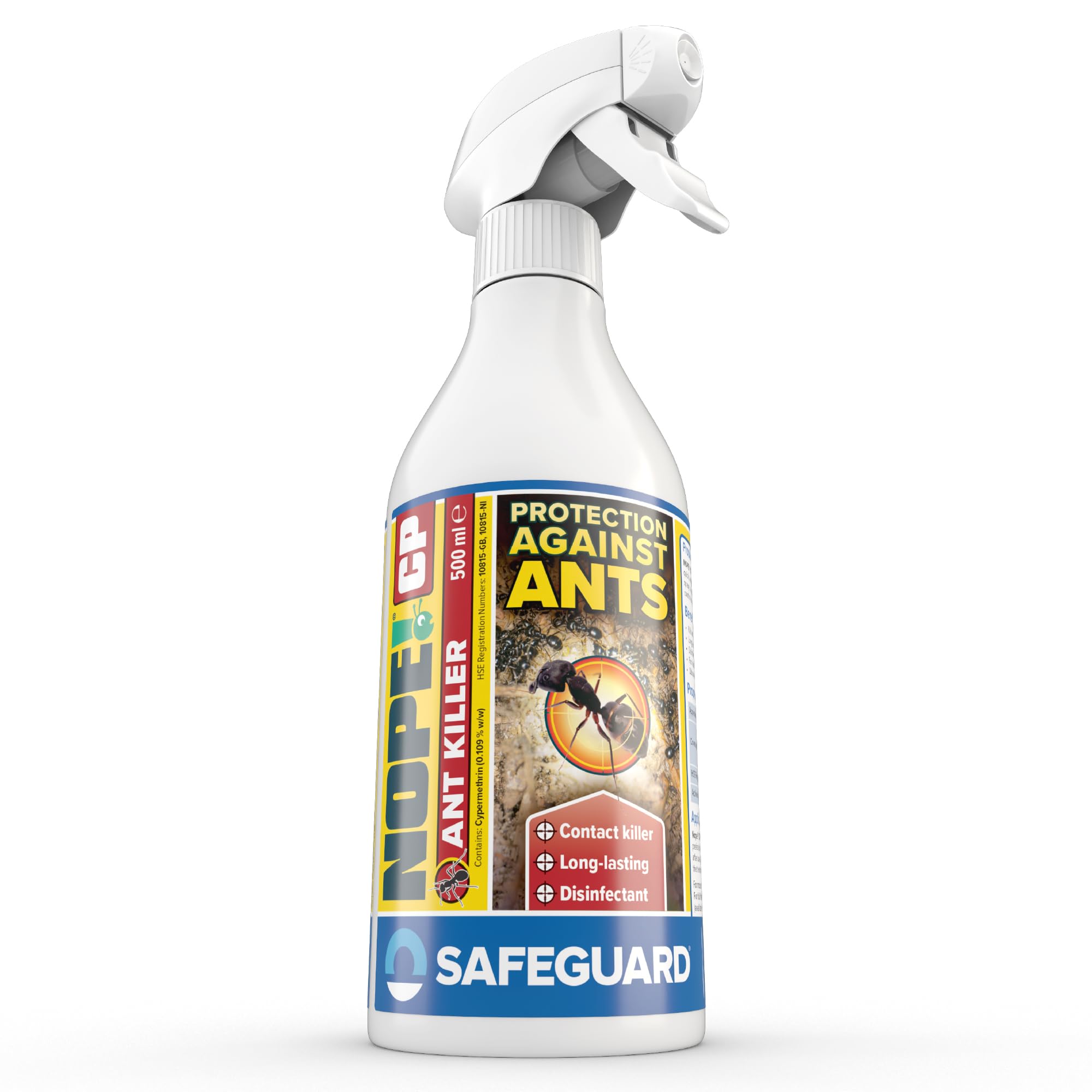 NOPE! CP Ant Killer Spray - 500ml - Spray Long-Lasting, Fast Acting for Indoor and Outdoor use