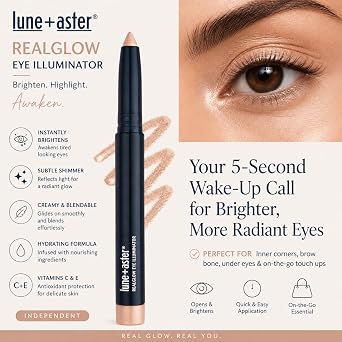 Lune+Aster Eye Illuminator Highlighter Pencil Crayon, Silky Champagne