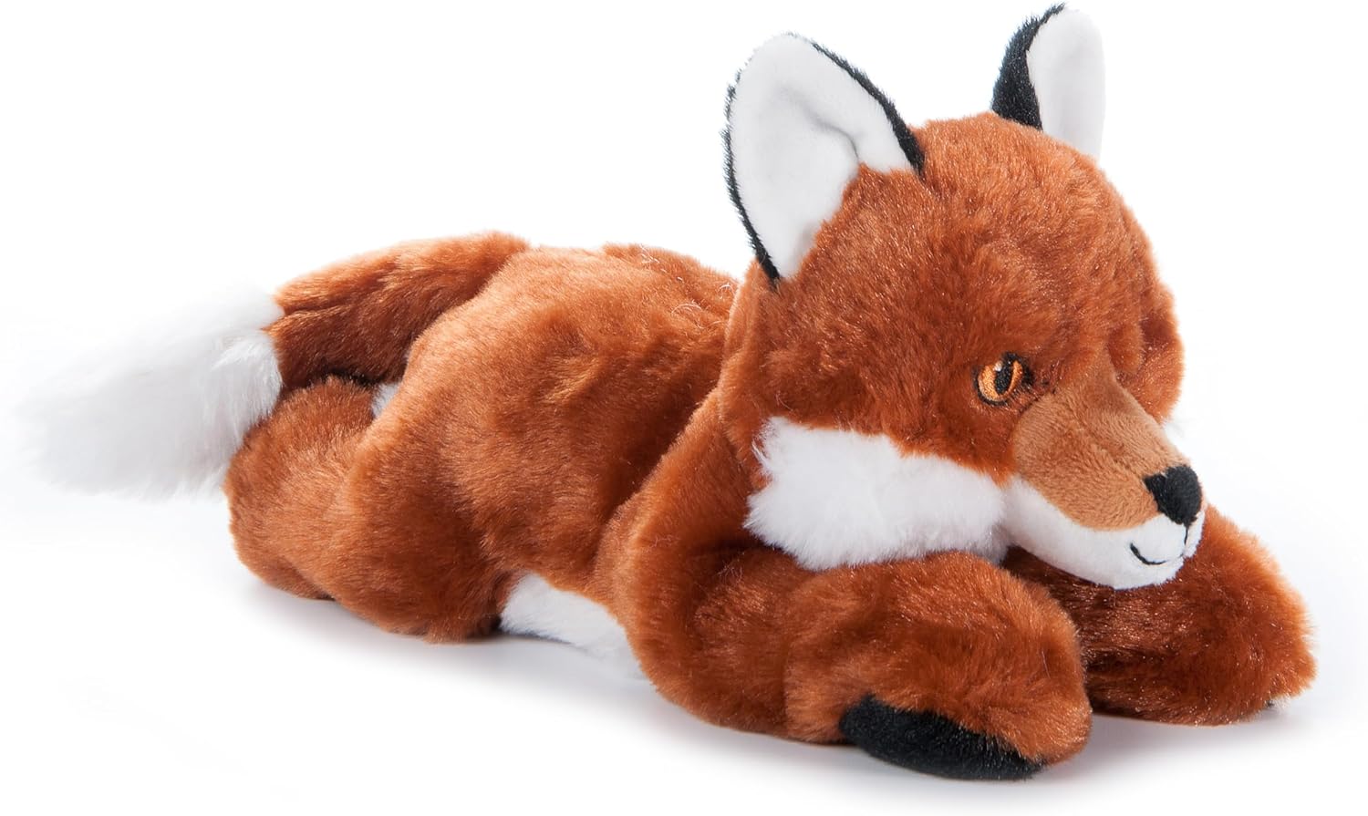 The Petting Zoo Red Fox Stuffed Animal Plushie, Gifts for Kids, Earth Keeperz Wildlife Animals, Zoologee Red Fox Plush Toy, 10 inches