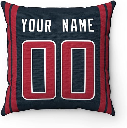 Miniatura 214 de ANTKING 2 paquetes de almohadas personalizadas con cualquier nombre y número para hombres, mujeres y niños Para Cincinnati