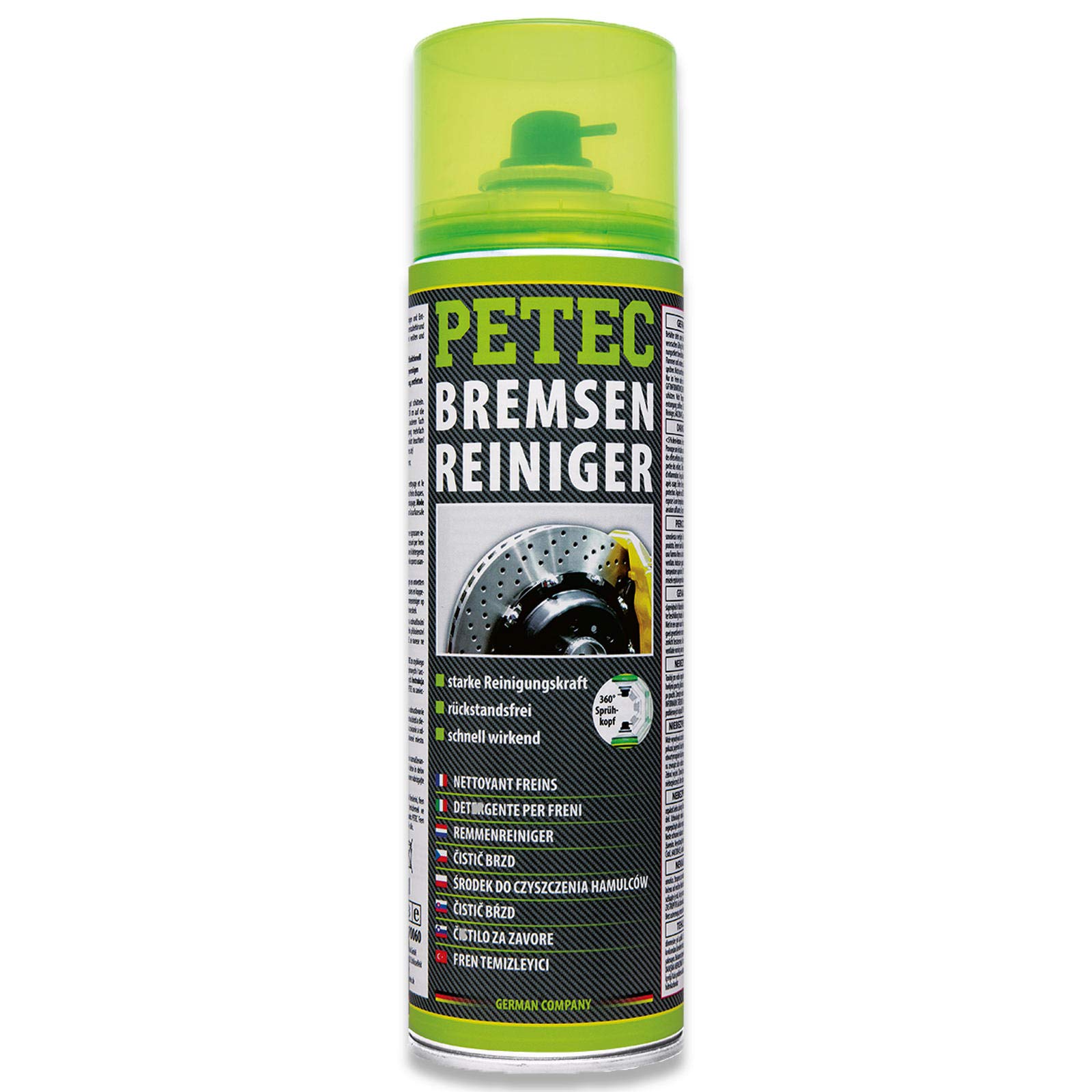 12x 500ml Petec Bremsenreiniger Montagereiniger Entfetter Teilereiniger 70060