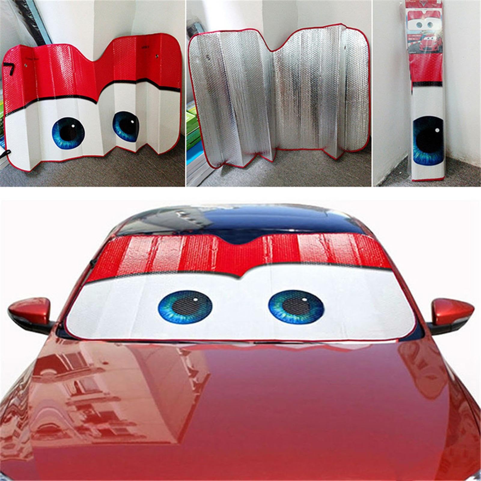 Firulab Parabrezza per Auto Parasole Obrello Protezione UV Parabrezza