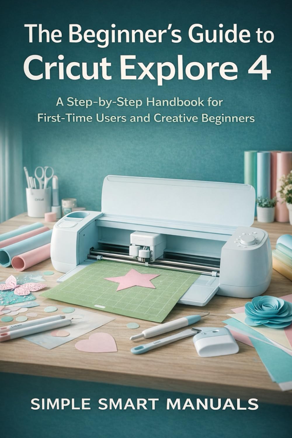 The Beginner’s Guide to Cricut Explore 4: A Step-by-Step Handbook for First-Time Users and Creative Beginners