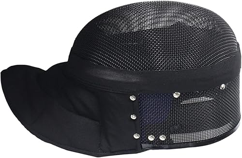 Miniatura 4 de LEONARK Armoury Hema Casco - Máscara de entrenador de esgrima - Máscara de grado nacional 1600N - Equipo de protección de esgrima con bolsa de