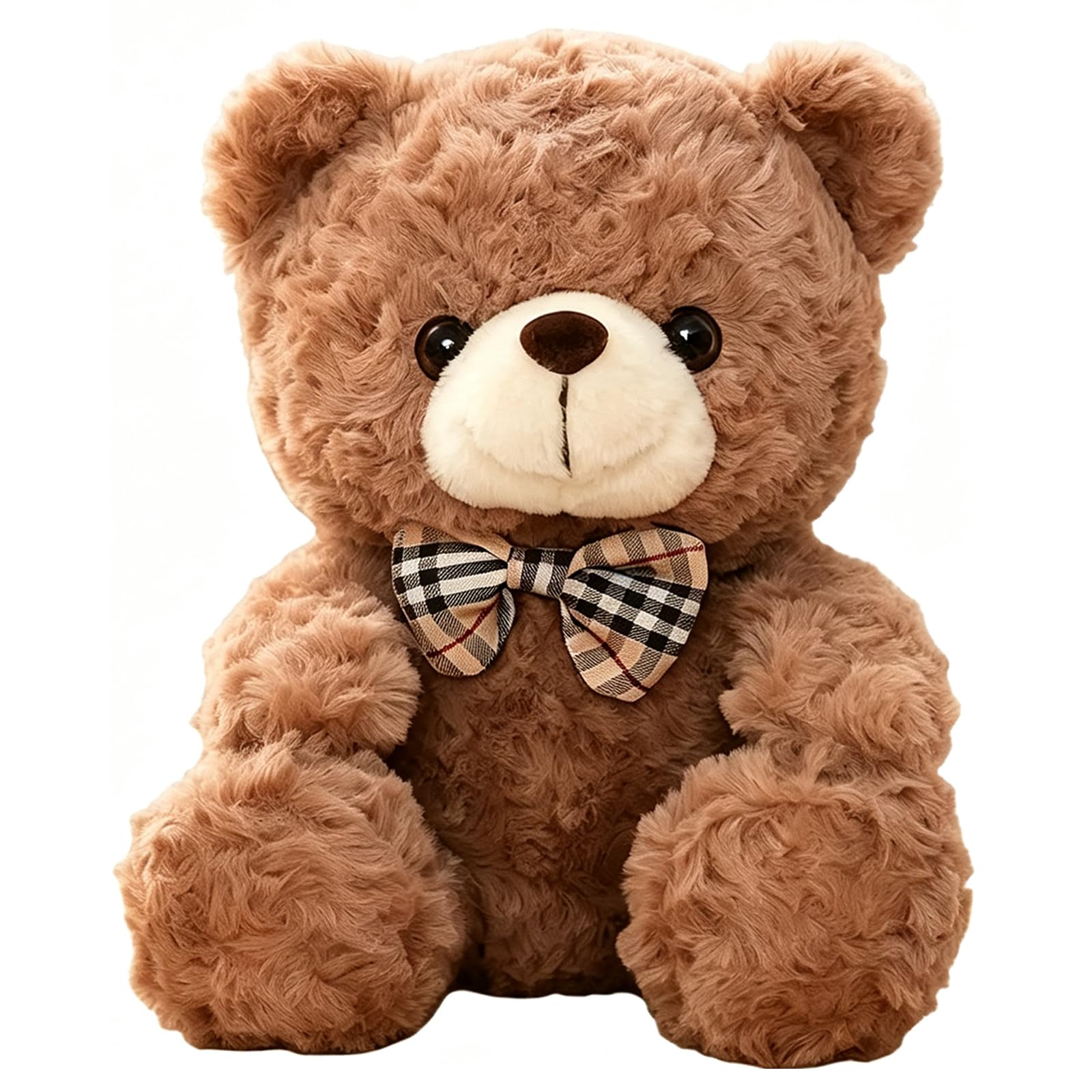 WQorphix Small Brown Teddy Bear, Teddy Bear Medium, 25 cm Stuffed Animal