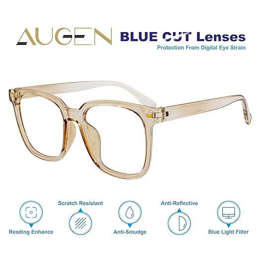 AUGEN By Visions India Unisex Spectacles With Blue Cut Lenses