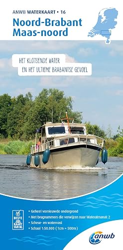 16 Noord-Brabant/Maas-Noord: Waterkaarten (ANWB waterkaart, 16)