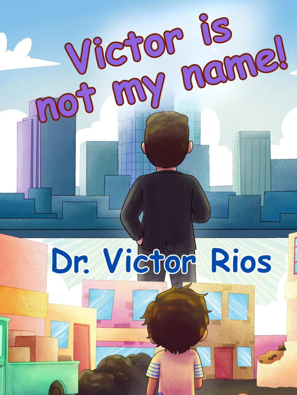 Victor Is Not My Name!      Hardcover – Large Print, August 25, 2025