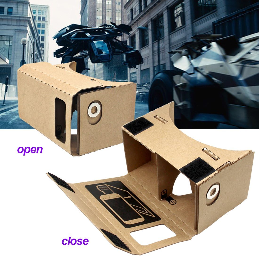 Blisstime DIY Google Cardboard Virtual Reality 3D Glasses