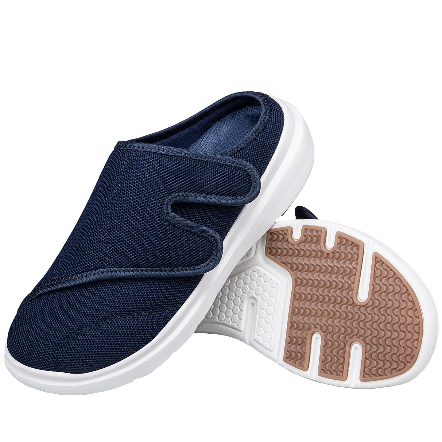 Eagsouni Pantuflas Diabéticos Mujer Hombre Extra Anchos