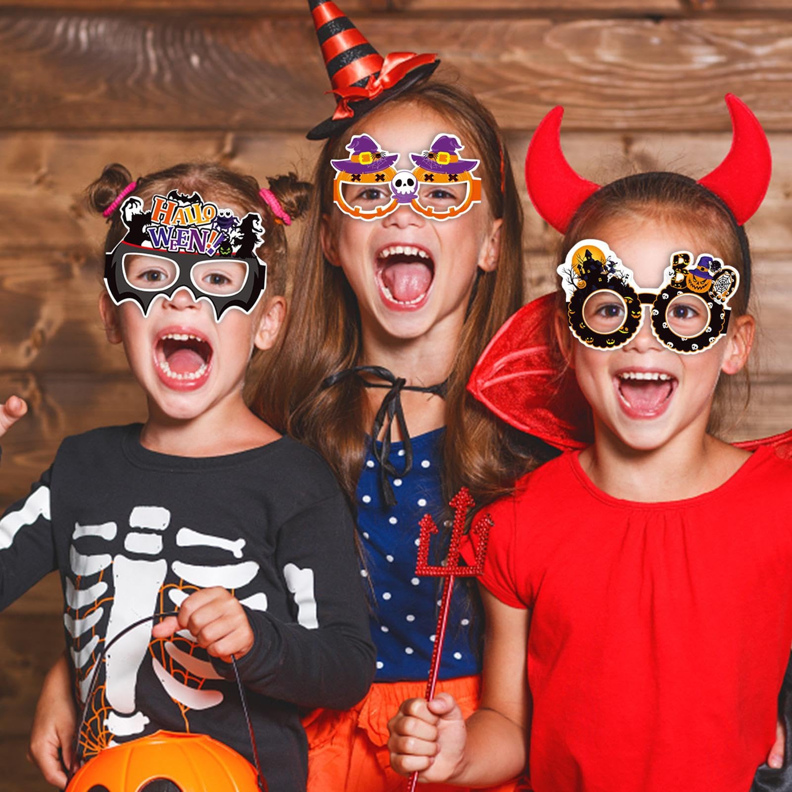 Occhiali Da Sole Divertenti Con Dita - Accessorio Per Feste E Halloween (Oro) - Foto 6