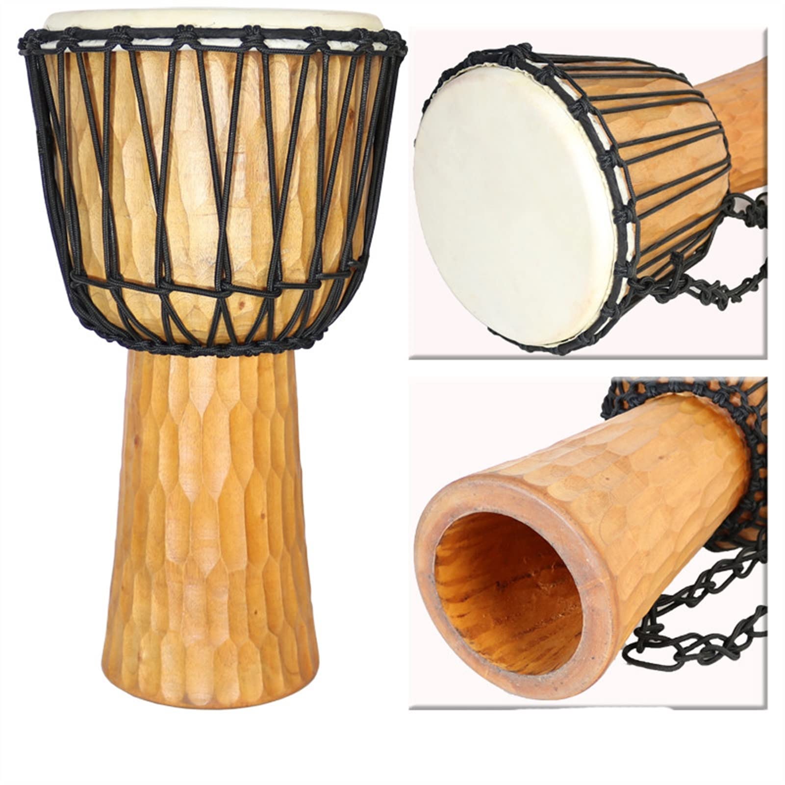 Bęben djembe 10-calowy Djembe Goatskin Klaskanie Djembe Djembe Dziecko Beginner Dorosły Instrument Tambourine