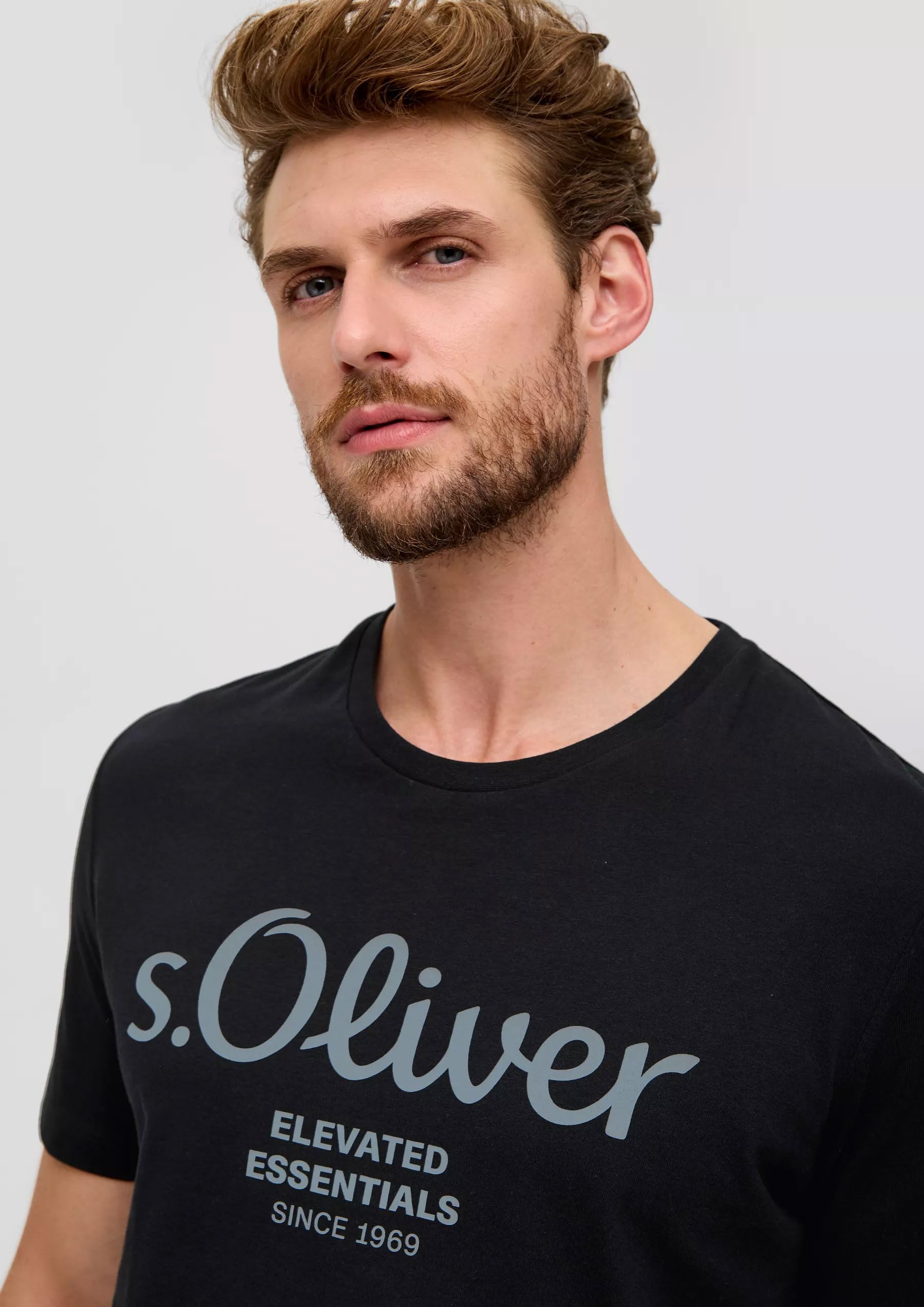 s.Oliver Herren T-Shirt mit Logodruck (DE/NL/SE/PL – Bild 3