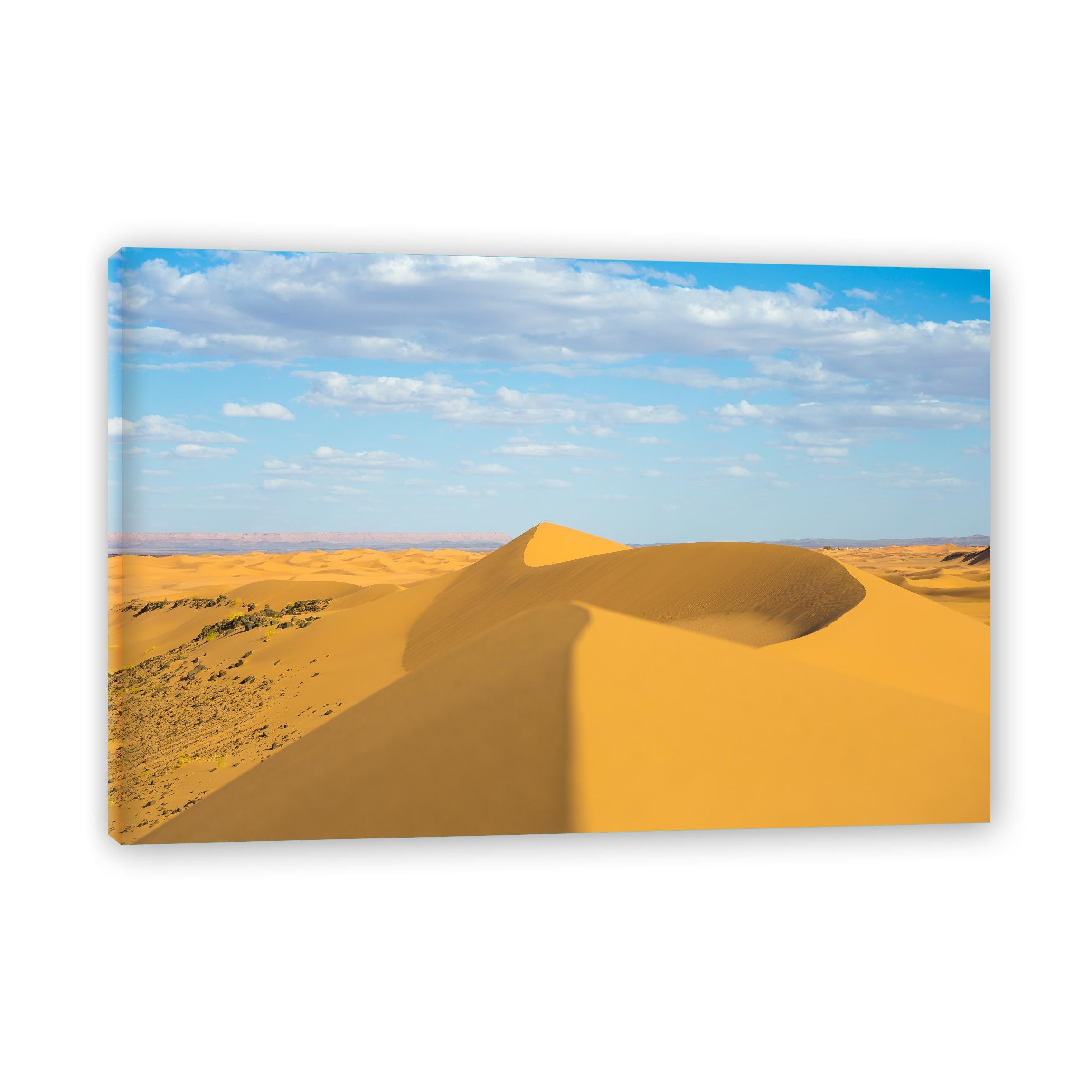 Beautiful Blue Sky Desert A Desert Under The Blue Sky · Free Stock