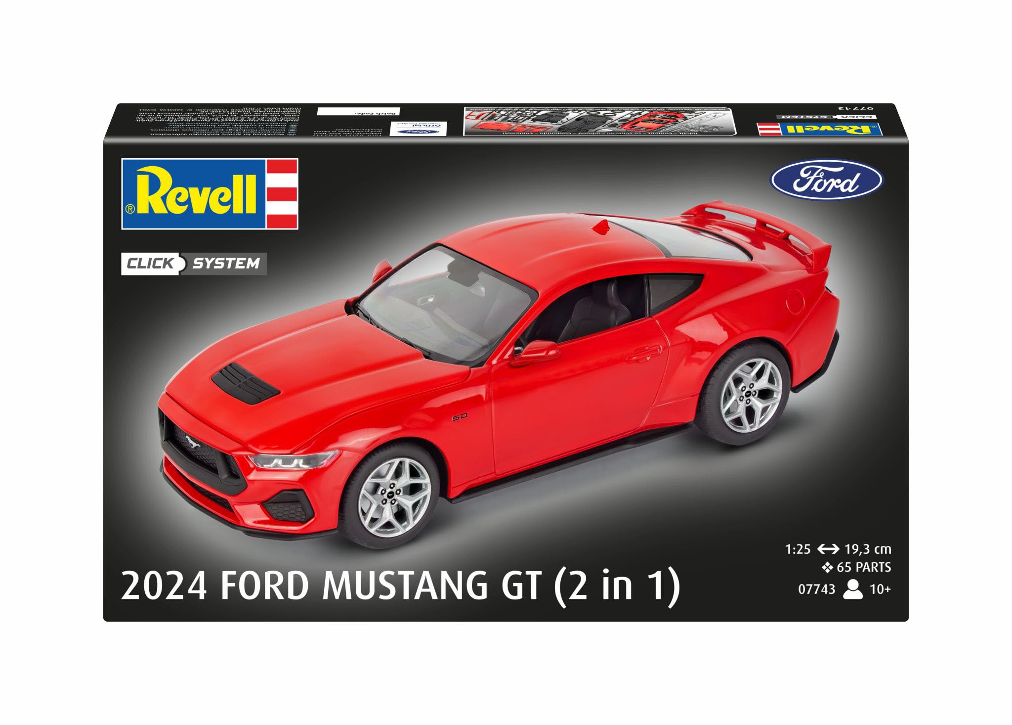 Amazon | ドイツレベル 1/25 2024 フォード・マスタング GT (イージー