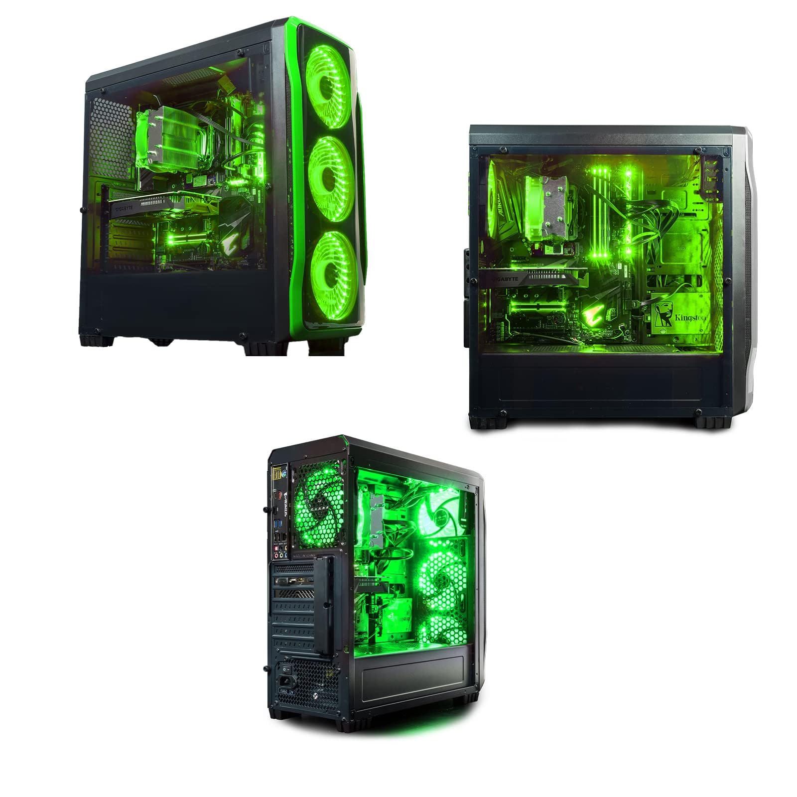 Pc Desktop Gaming i5-11400 4.40Ghz In Boost 6-Core,Gtx 1660 6Gb,Ram Ddr4 16Gb,Ssd Nvme M2 1Tb,Wifi,Full Hd 4k,Windows 11 Pro,Pc fisso Computer Assemblato