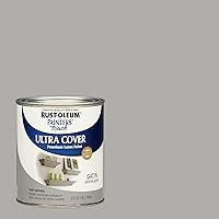 Vista 198 de Rust-Oleum Painter's Touch 1979502 - Pintura de látex, color negro brillante, 1 cuarto de galón