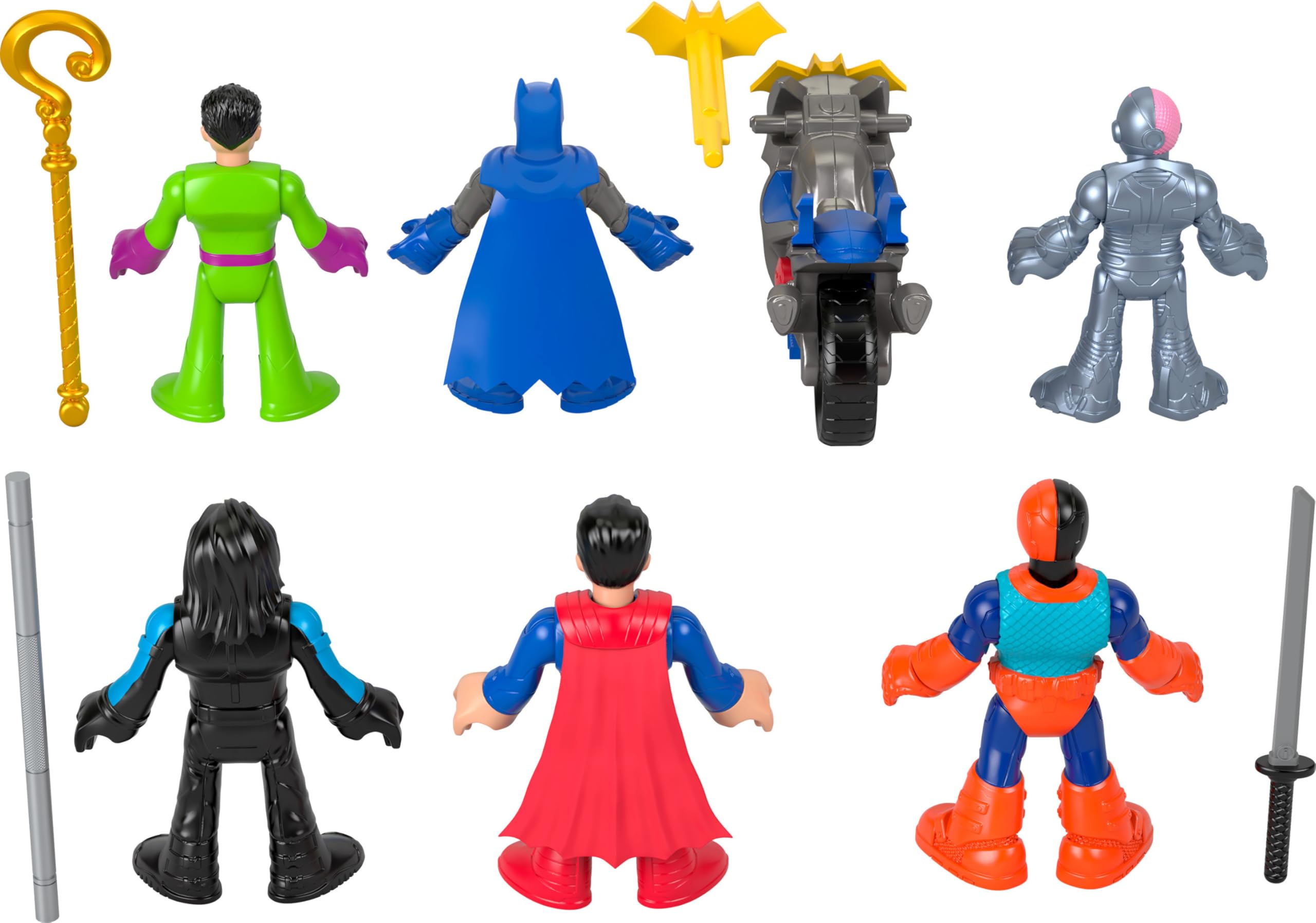 Fisher-Price Imaginext DC Super Friends Batman Spielzeuge Deluxe Figurenset 12-teiliges Spielset für Kindergartenkinder Rollenspiel ab 3 Jahren, HXF94, [Mehrfarbig] | 12-teiliges Spielset für Vorschulkinder ab 3 Jahren, inspiriert vom DC-Universum, Batman