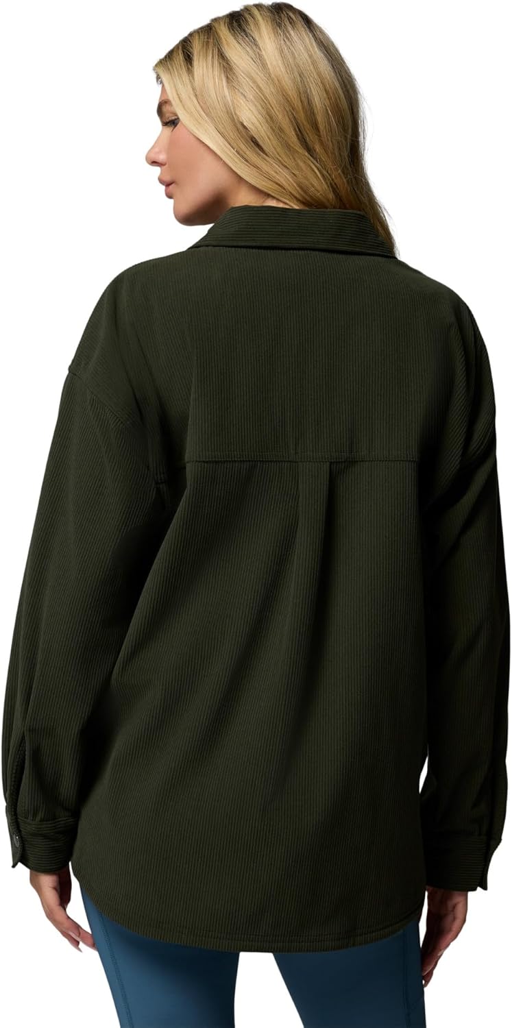 Columbia Women's Blue Point Creek Corduroy Shirt Jacket