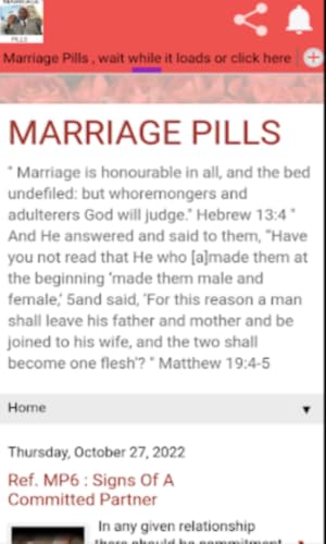 Marriage Pills