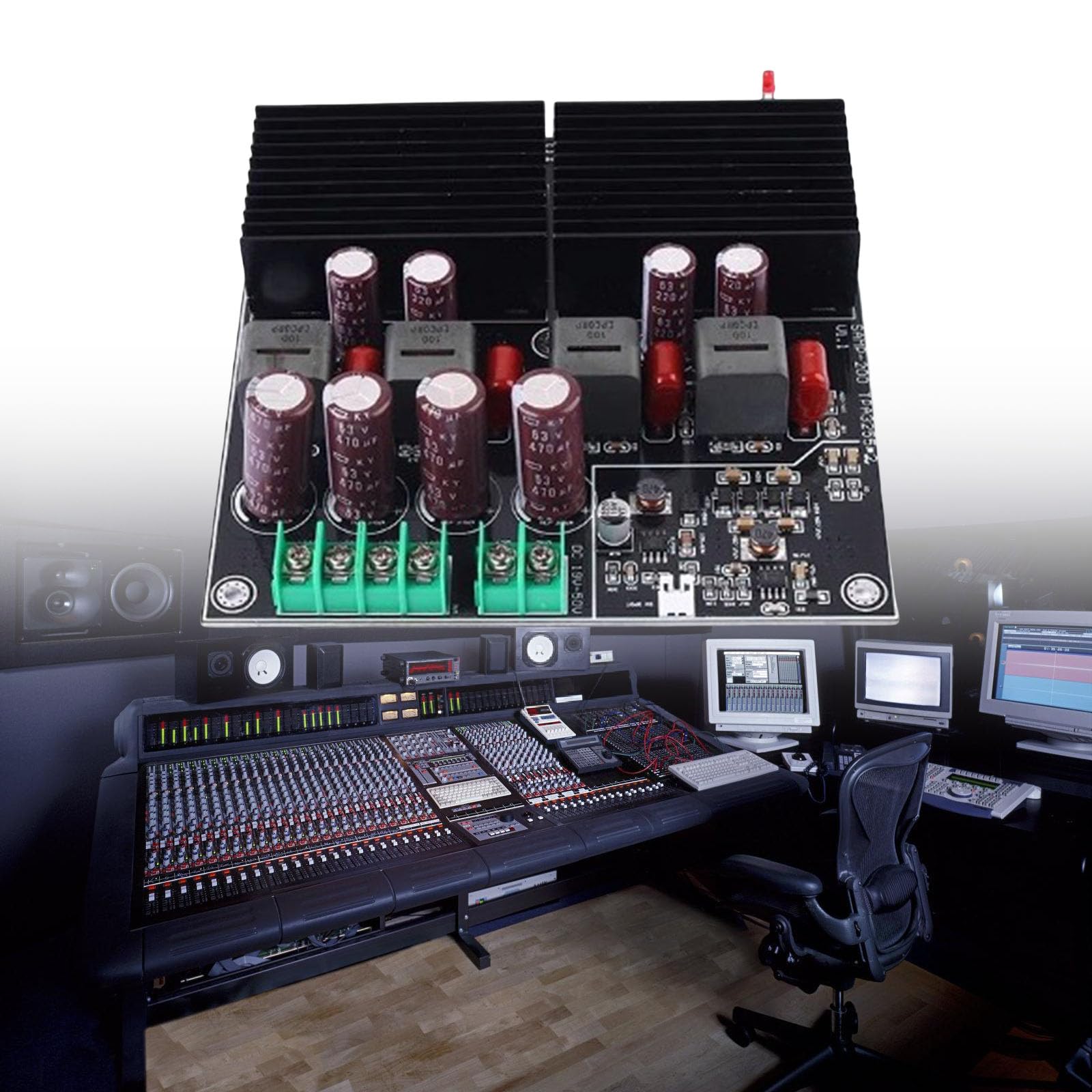 Claritys 2 TPA3255 Amplificateurs avec 0,006 % de large fréquence 600 + 600 pour utilisation en studio