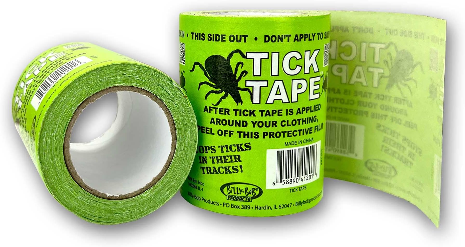 BILLY-BOB Tick Tape (2 Pack) - Stop Ticks in Their Tracks