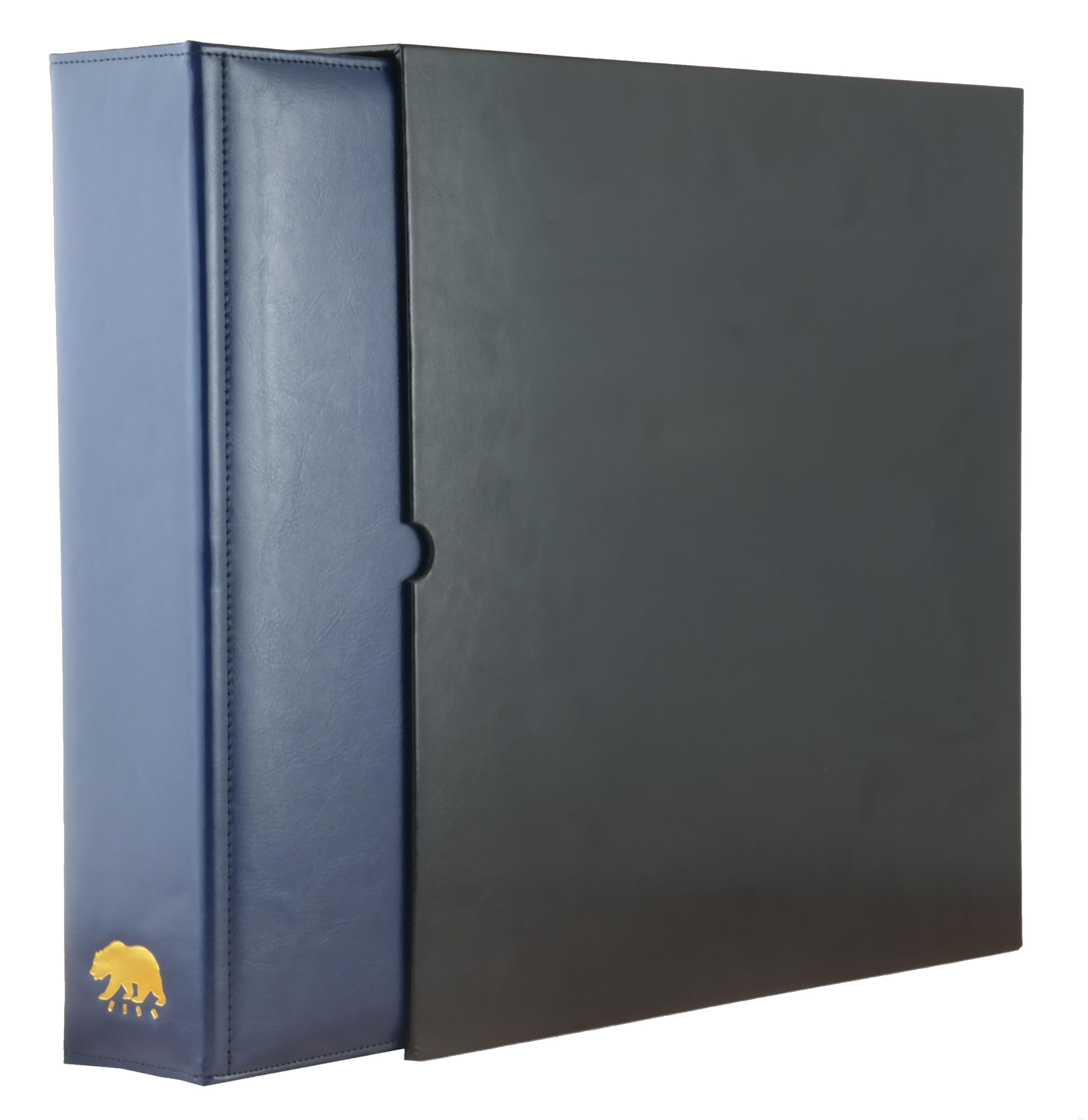 Ursae Minoris Álbum de coleccionista con estuche de 150/200 monedas Estados Unidos y mundo, kit de iniciación - Negro clásico