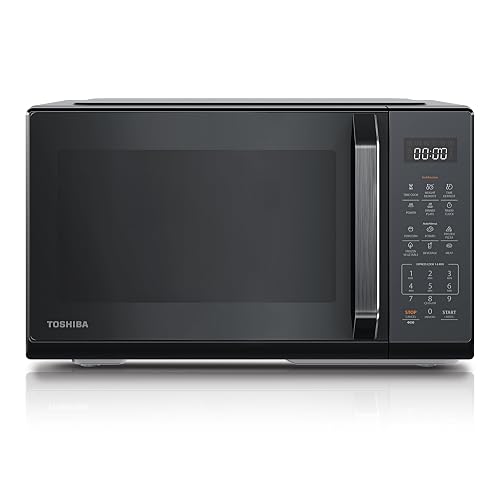 Toshiba Micro-ondes MW3-EM23PE(BK), 23L, Micro-ondes sur Pied, Chauffage Rapide 900W,11