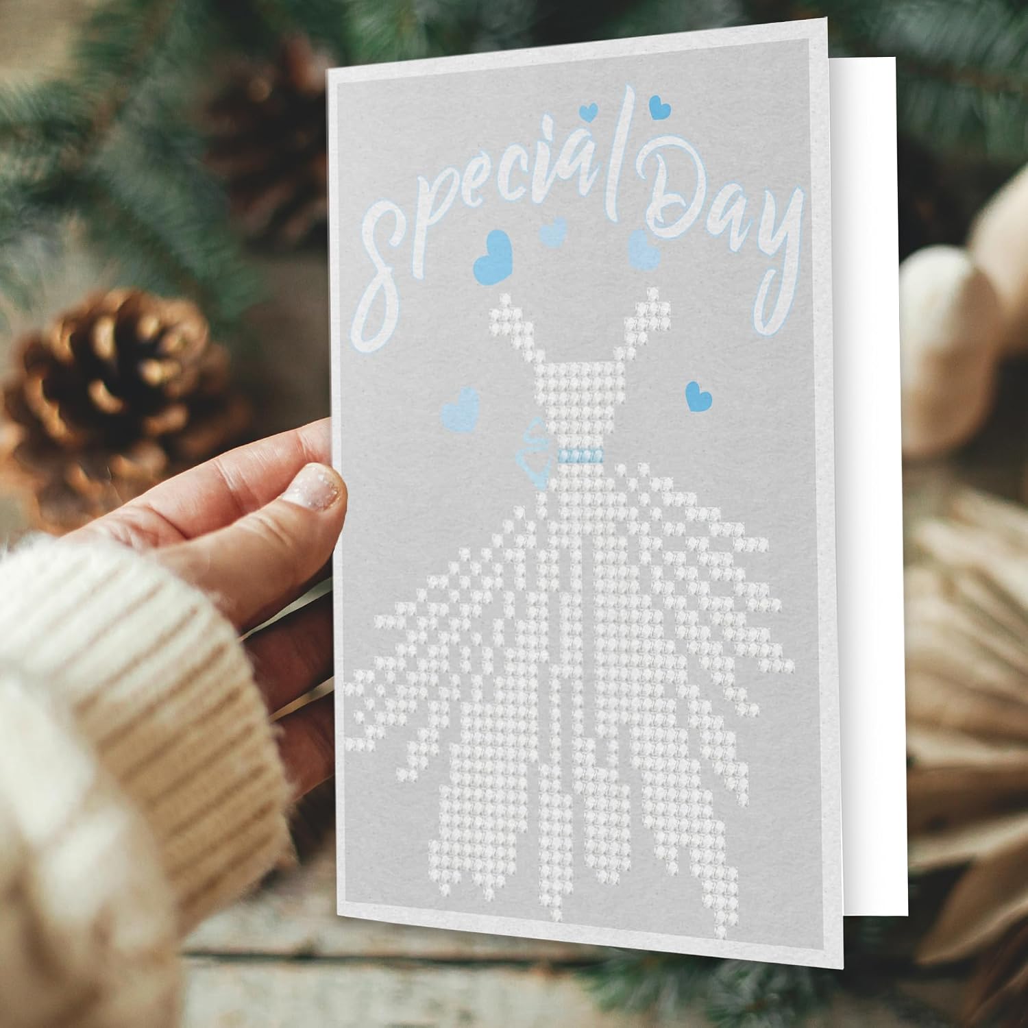 DIAMOND DOTZ Special Day Card Diamond Painting Kits for Adults - Diamond Art Kits a Relaxing Creative Craft Kit with Dotz Gems
