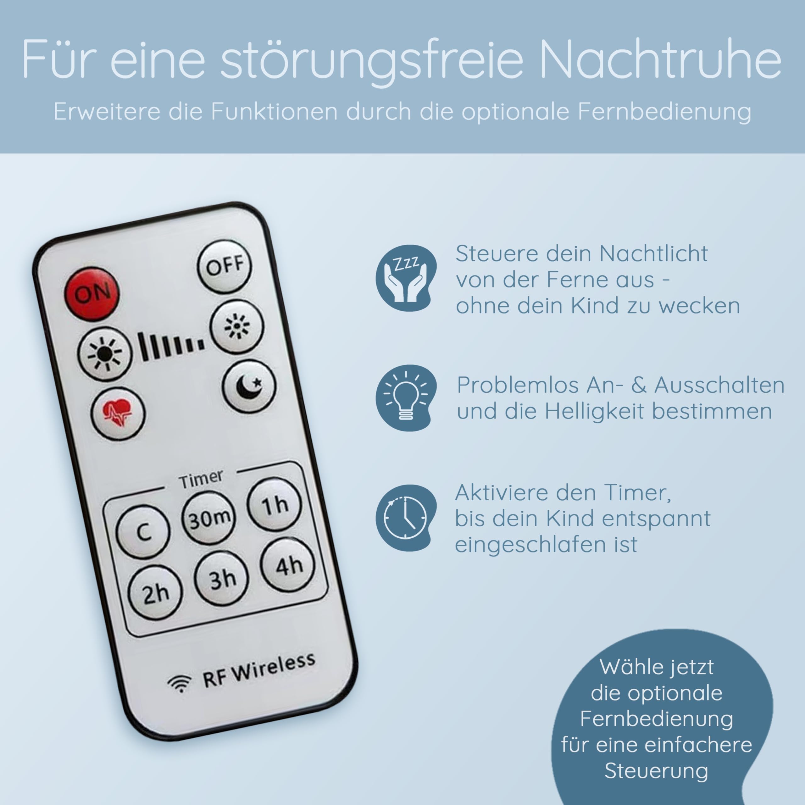 Bärenfreunde® - Personalisiertes Nachtlicht für Babys - Individuelle Nachttischlampe für Kinder - Personalisierte Geschenke Kinder - Babygeschenk - Geschenk zur Geburt (Blumenbaum Tiere)