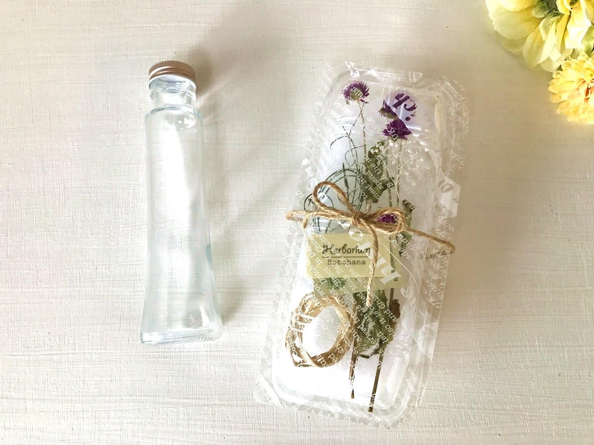 Amazon ハーバリウム手作りキット千日紅千日紅の花言葉 色褪せぬ愛 不屈 花材 オイル 瓶2セット以上ご購入の方にはピンセットをプレゼント作り方説明書付き作り方動画有り制作プレゼント プリザーブドフラワー オンライン通販