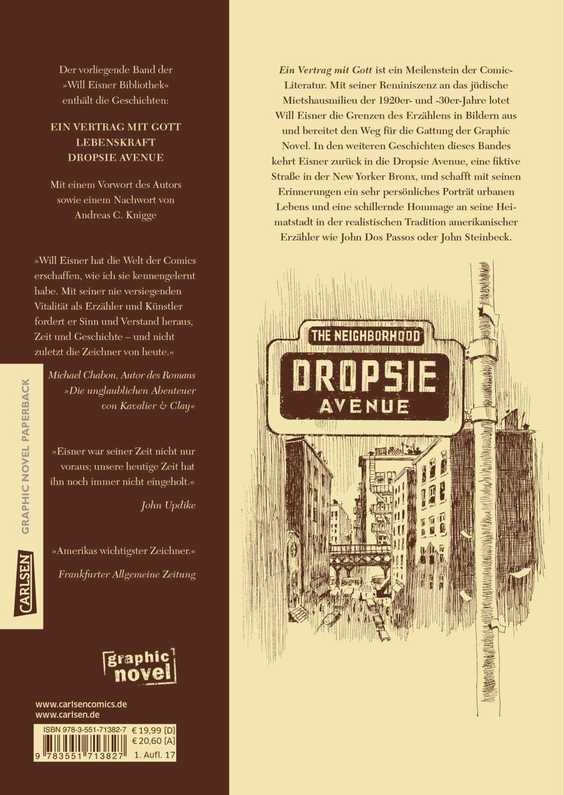 Ein Vertrag mit Gott: Mietshausgeschichten (Graphic Novel Paperback, Band 12)