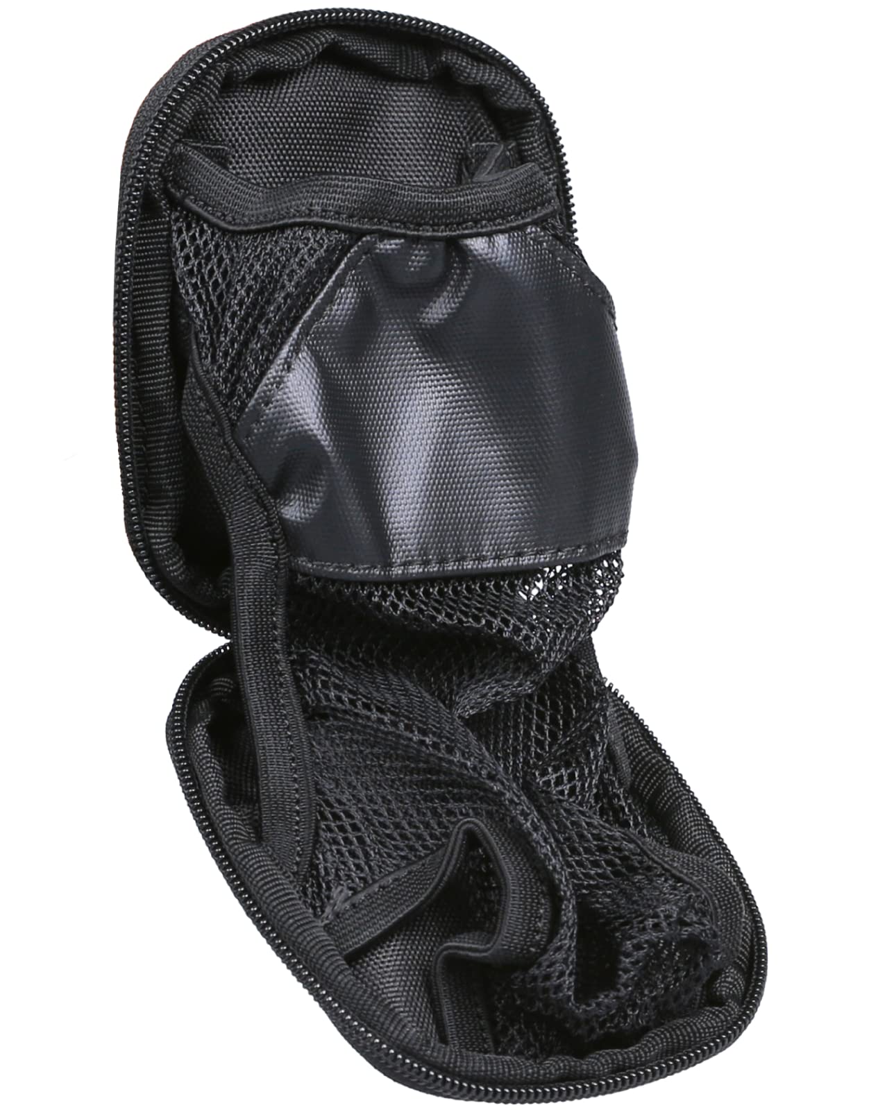 Aosta AOC-AS1PH BK Camera Bag Accessory, Atessa Plastic Bottle Holster for ~500 ml (500 ml), Carabiner Included, Foldable, Holder, Black