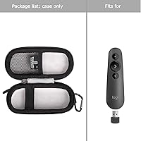 Vista 5 de Estuche de almacenamiento portátil duro para Logitech R500 R500s Presentación láser puntero clicker remoto