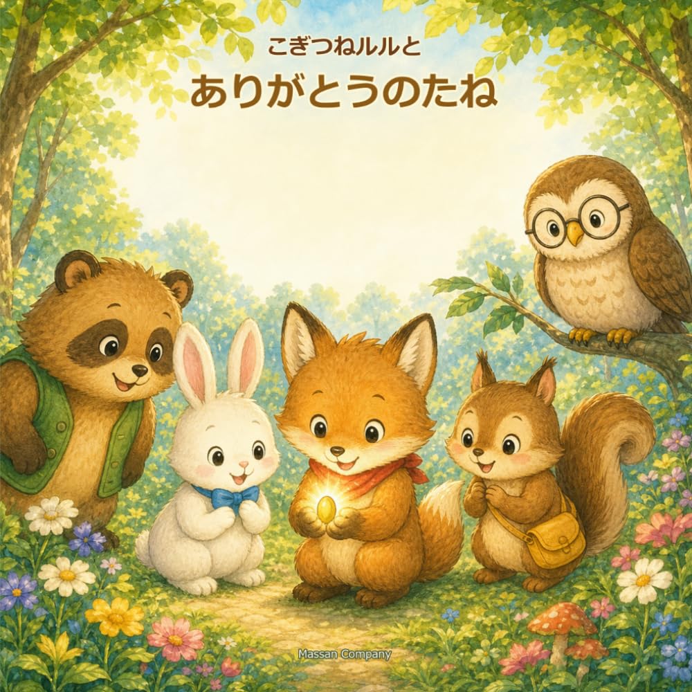 こぎつねルルと ありがとうのたね (こぎつねルルのこころえほん)