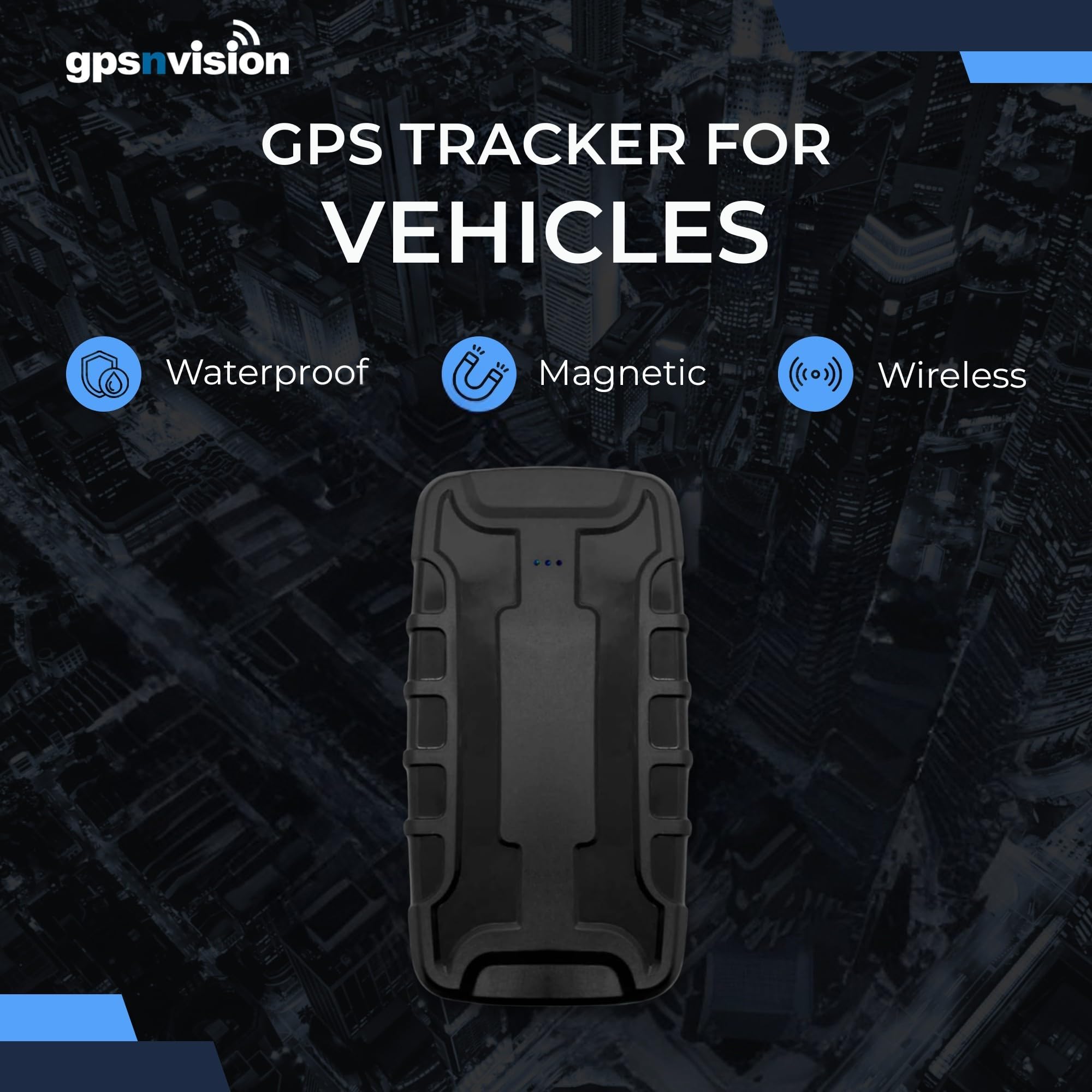 Bolt2X Hidden Magnetic GPS Tracking Device - Car GPS Tracker - Amazing Battery-Includes Magnet