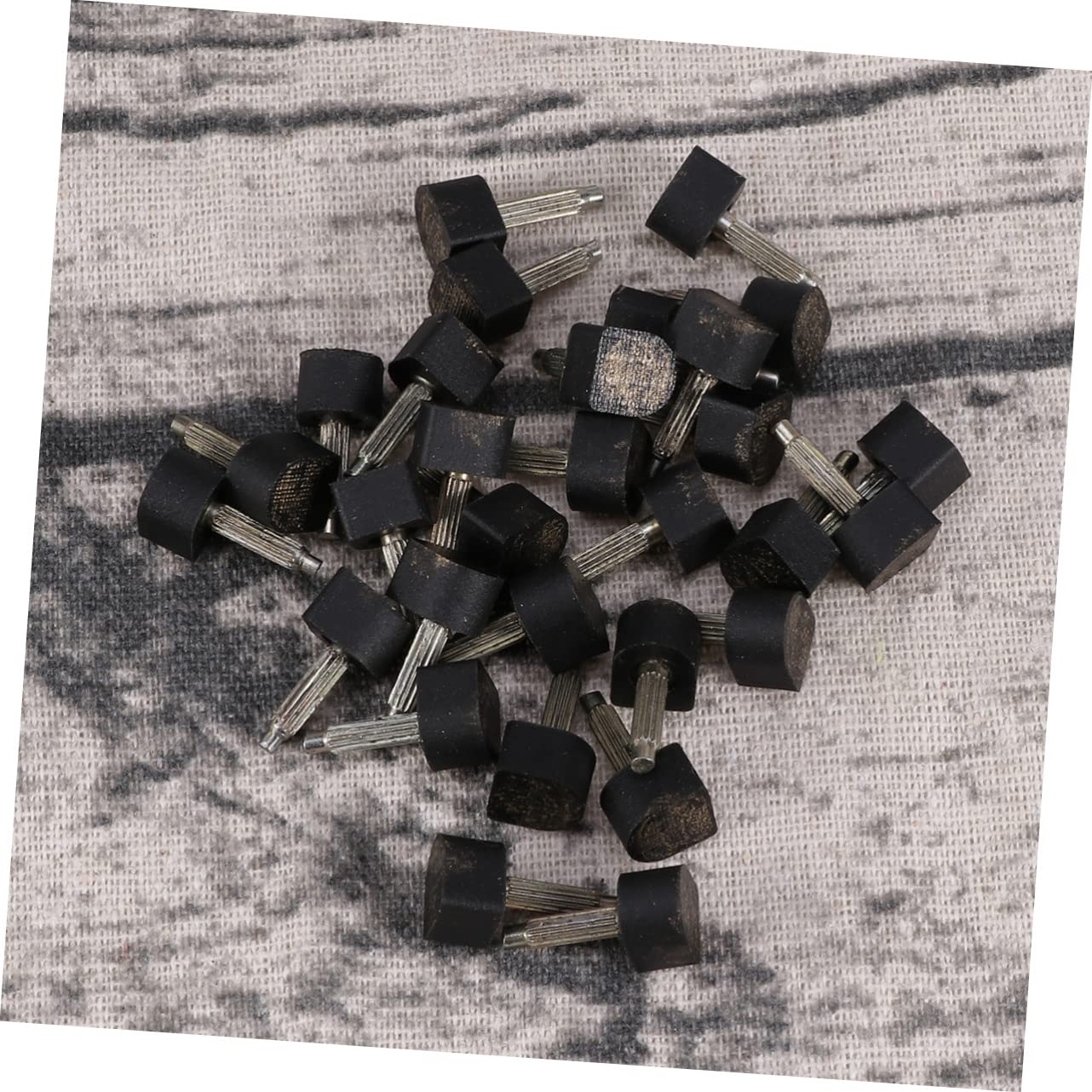 90piezas Puntas De Repuesto Antideslizantes Para Tacones Altos De Tapones De Duraderos y Silenciosos Para Zapatos Para Reparación De Talones y Mayor Comodidad Al Caminar