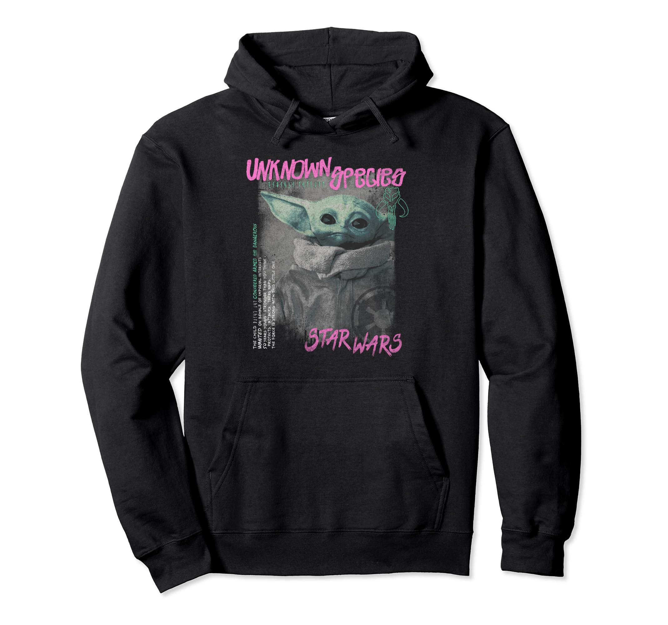 Sweat à capuche Mandalorian grunge Star Wars pullover hoodie - 2