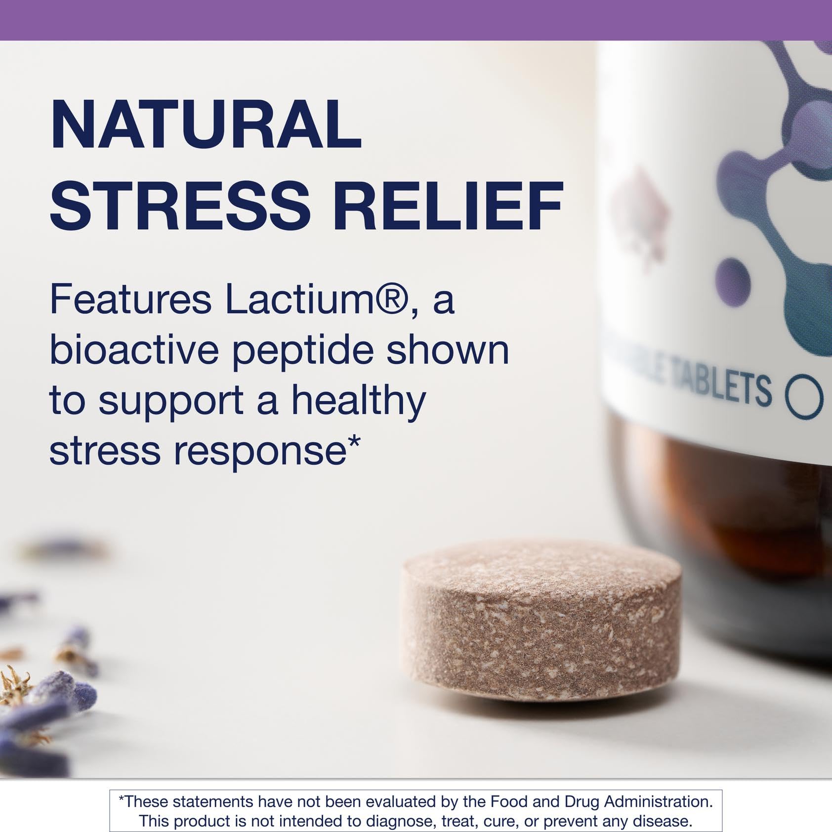 Metagenics NuSera Lactium Stress Support Chewables, Chocolate, 30 Count — Amazon image 3