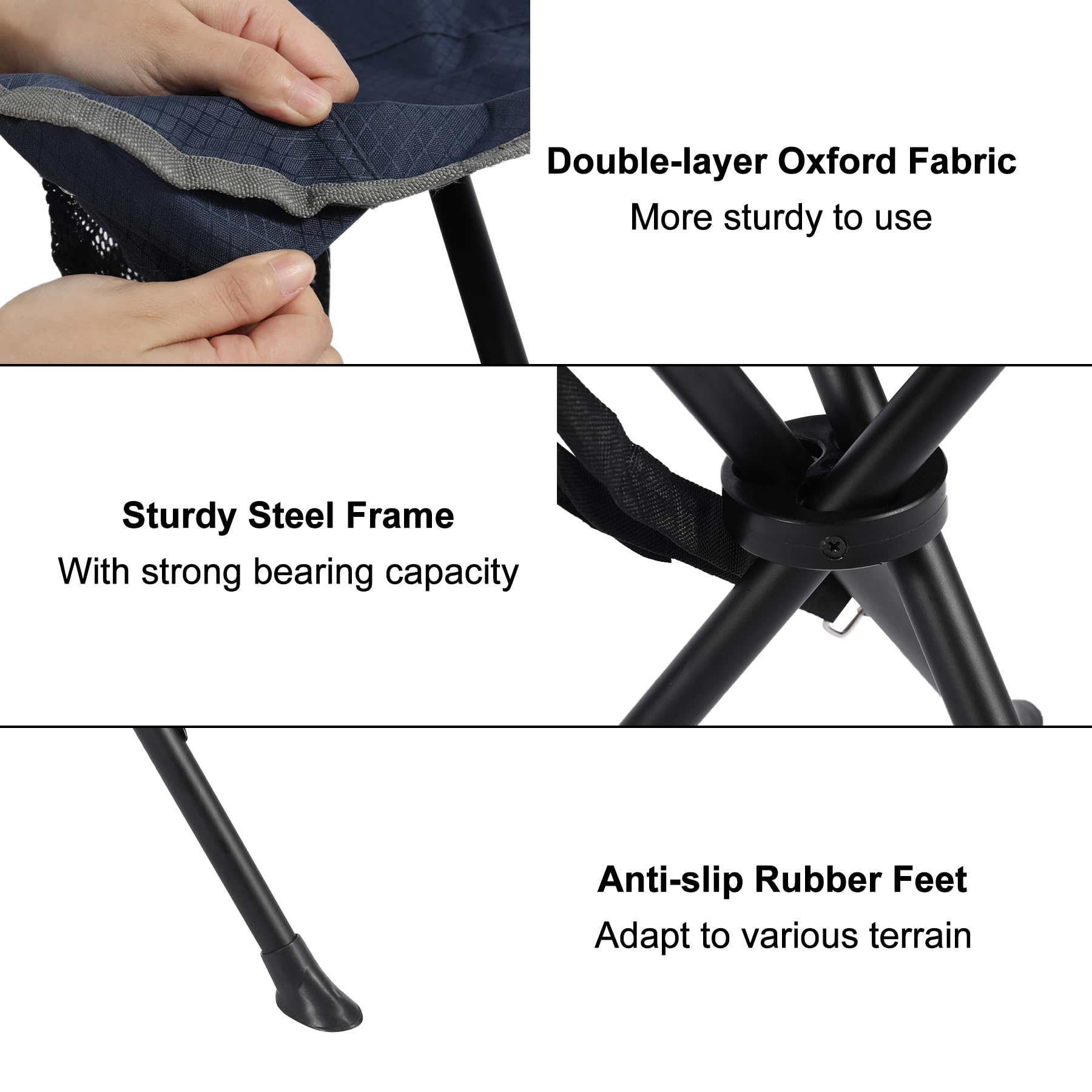 Telescopic Stool 2025 Upgraded Portable Folding Stool, Collapsible ...
