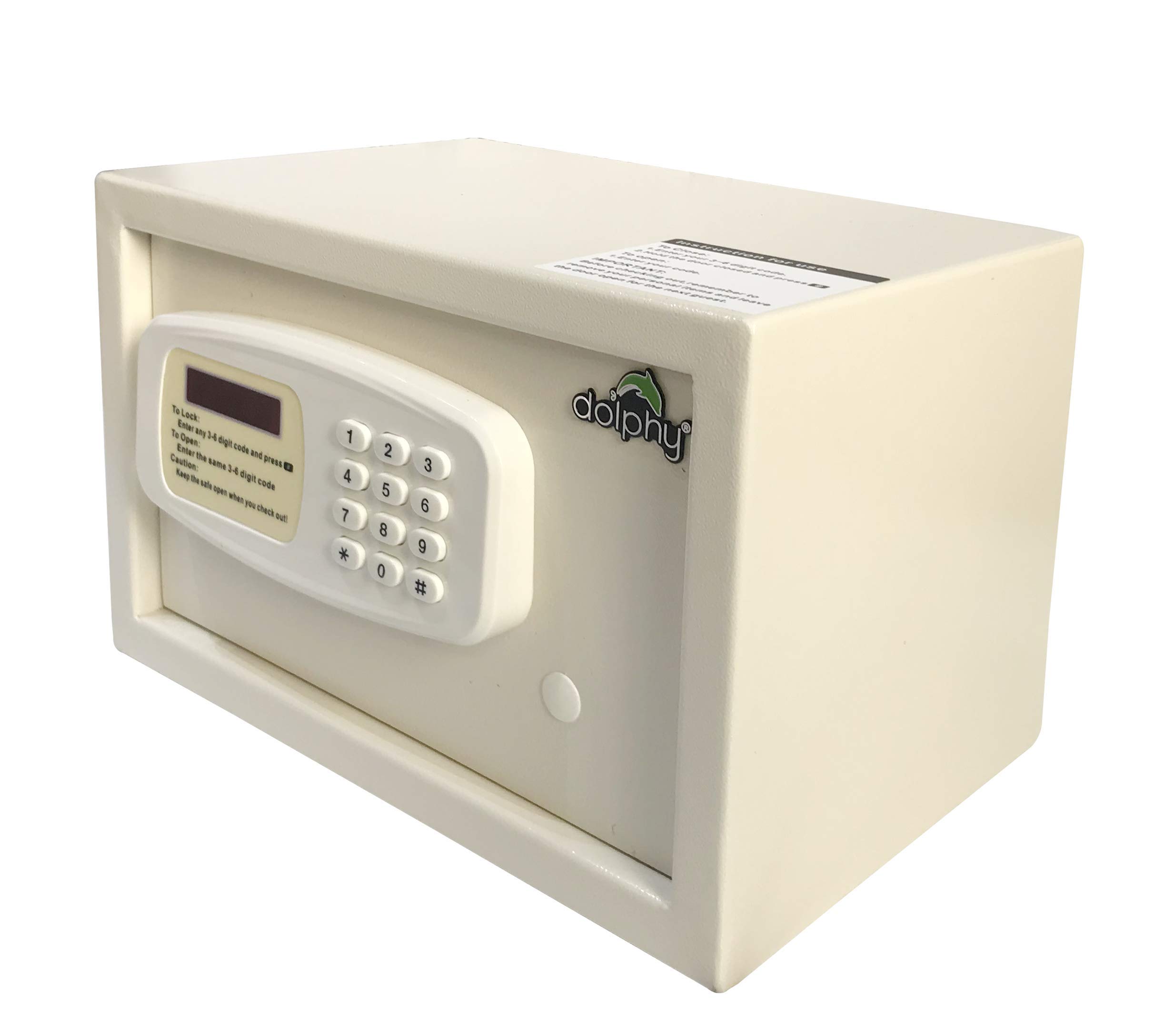 Dolphy Small Electronic Safe Locker/Safe Box/Electronic Safe Lockers for Home and Office - white (B07WKCS5TL) Amazon Price History, Amazon Price Tracker