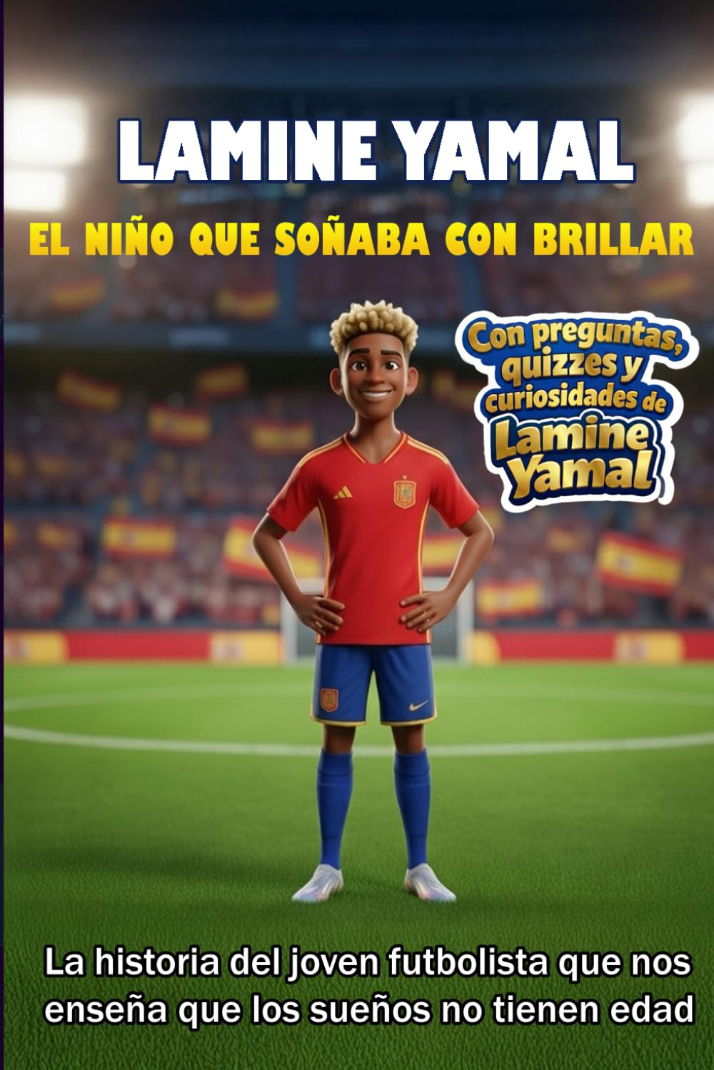 Lamine Yamal: El niño que soñaba con brillar: La historia del joven futbolista que nos enseña que los sueños no tienen edad