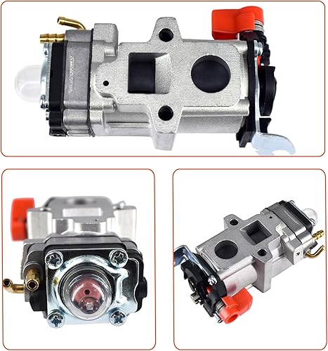 Miniatura 5 de El carburador se adapta a los sopladores de hojas ECHO PB8010H PB8010T A021004920 WYAB-1