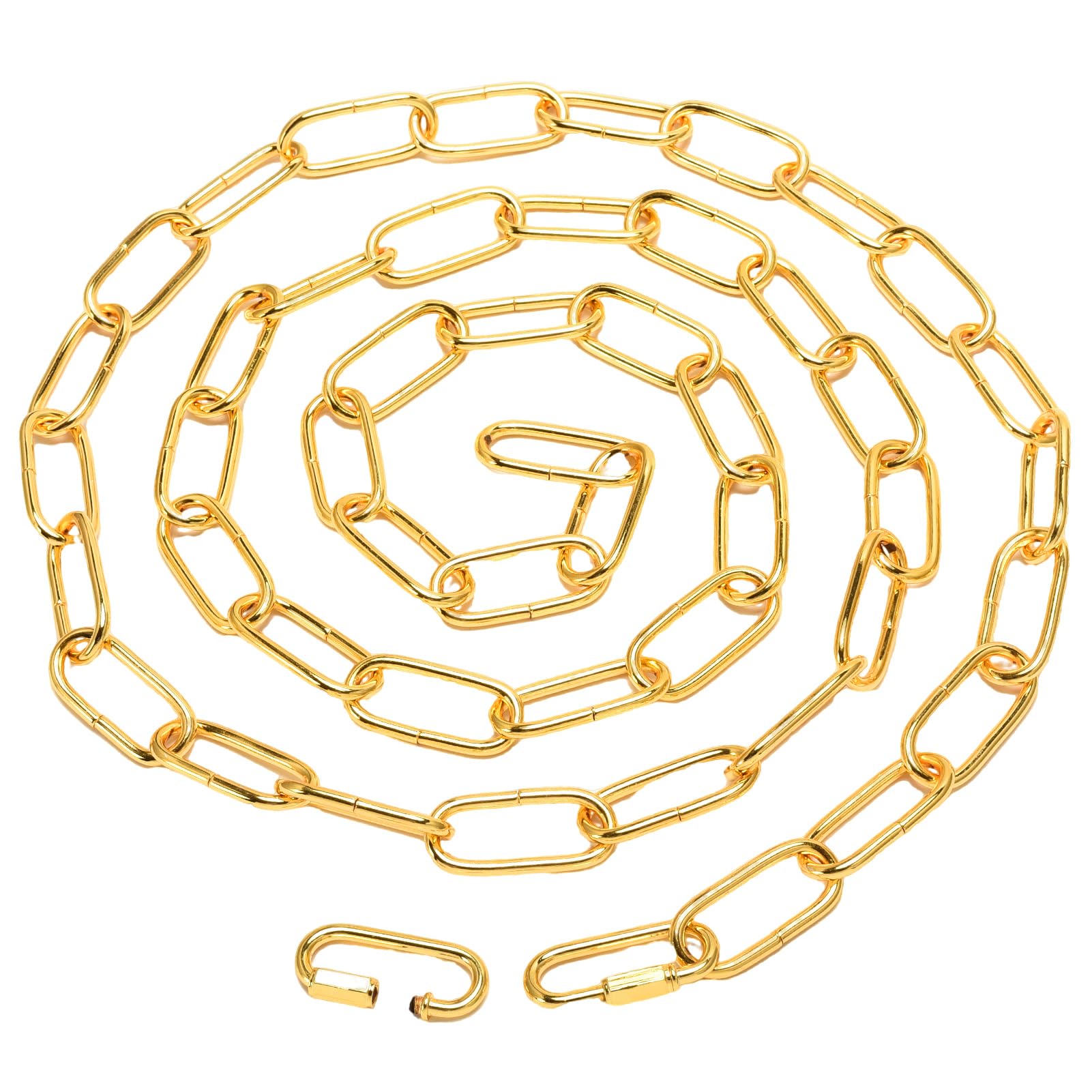 Chandelier Chain 6/10/15 Feet SANGLE SOPFFY Light Fixture Chain for Chandelier or Swag Light Fixtures,Lighting Chain Extension with Link Locks, Plant Hanging Chain(Black, 6 Feet) — Amazon image 13