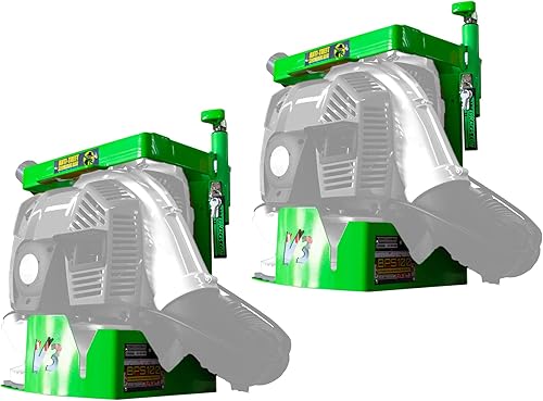 Green Touch Industries BPS100 Xtreme Pro Series Mochila soplador de hojas, acero para prevención de robo, estante de almacenamiento utilitario V3.3