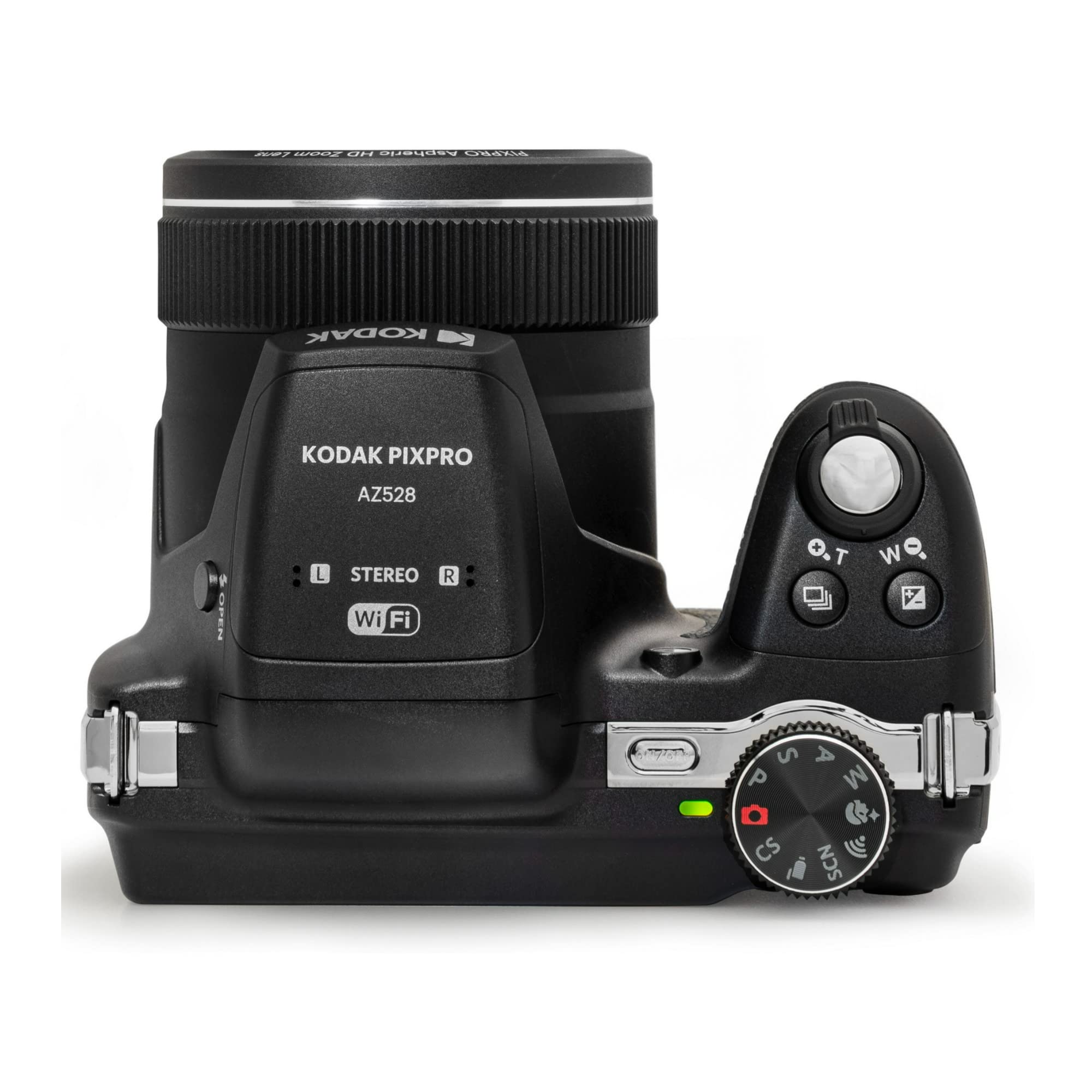 KODAK Pixpro AZ527 - Appareil Photo Bridge Numérique 20 MP, Zoom Optique 52X, Capteur CMOS BSI, Écran LCD 3", Wi-Fi, Stabilisation - Noir