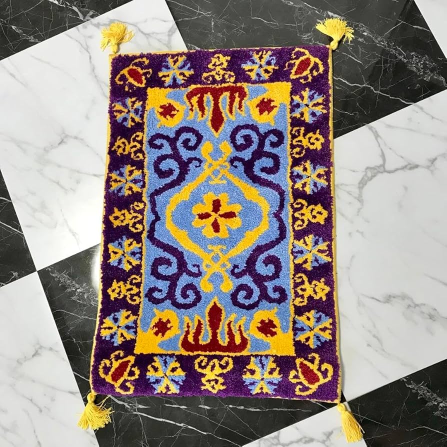 Amazon.co.jp: アラジン 魔法の絨毯 ラグ : ホーム＆キッチン