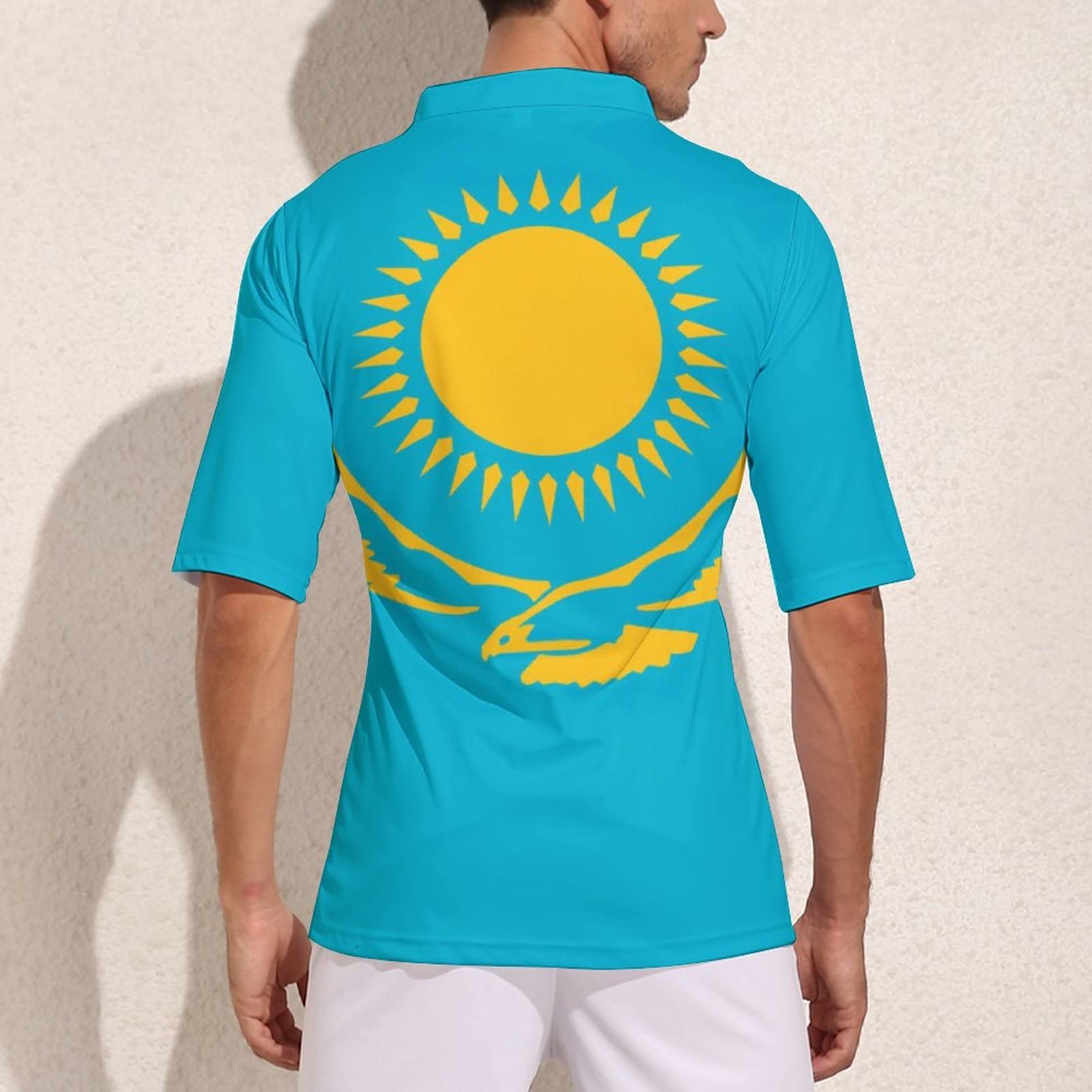Vnurnrn Kazakhstan Flag Men's Training Jersey